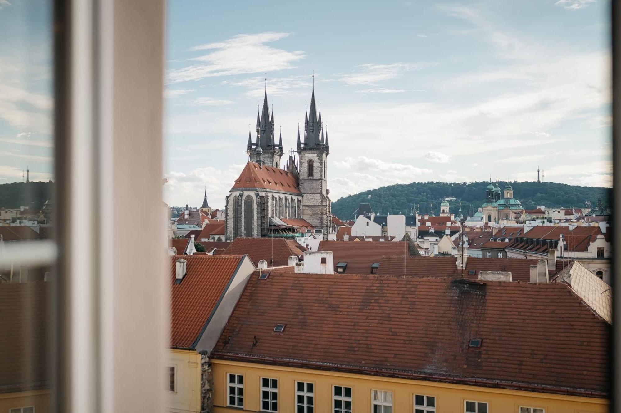 Dot 3 Bdr Apartment With Tyn Cathedral View & Ac 布拉格 外观 照片